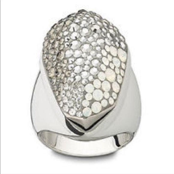 Swarovski Jewelry - Swarovski Kinasha Crystal and Silver Ring